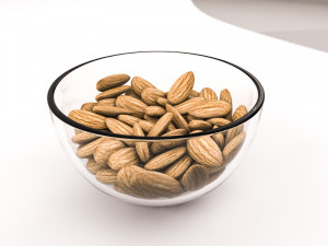 almonds Modello 3D
