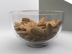 almonds Modello 3D