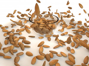 almonds Modello 3D