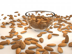 almonds Modello 3D