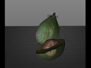 avocado 3D मॉडल