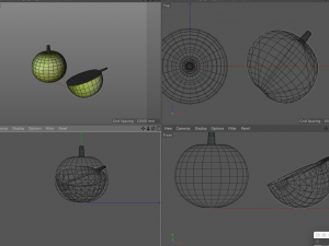 bael wood apple 3Dモデル