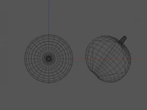 bael wood apple 3D Model