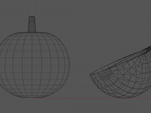 bael wood apple 3Dモデル