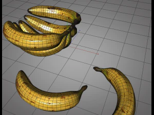 ripe banana 3D Model
