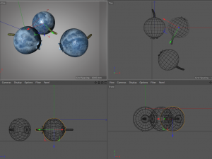 bilberry berries Modelo 3D