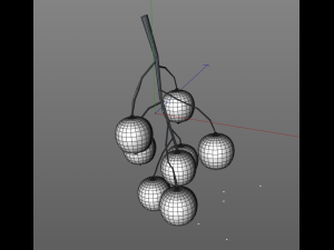black currant Modelo 3D