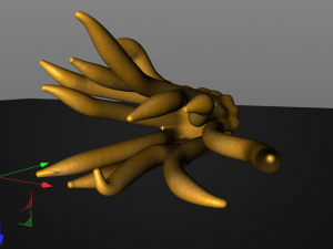 buddhas hand fruit 3D Model