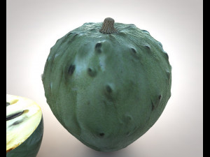cherimoya sugar apple 3Dモデル
