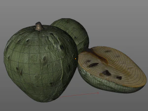 cherimoya sugar apple 3D Model