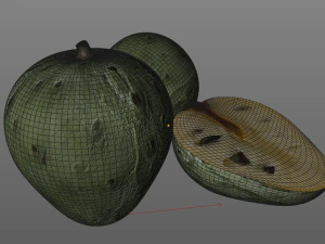 cherimoya sugar apple 3D Model