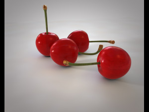 red cherry 3D 模型