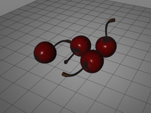 red cherry 3D 模型