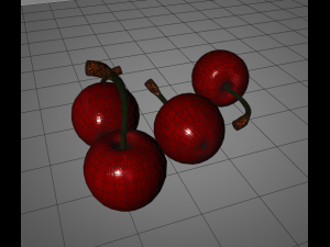 red cherry 3D 模型