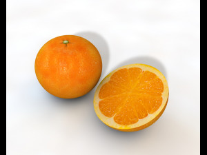 clementine citric 3D Model