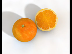 clementine citric 3D Model