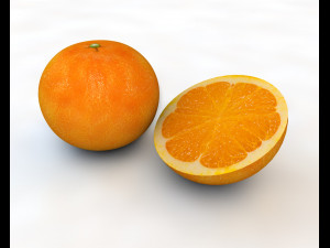 clementine citric Modelo 3D