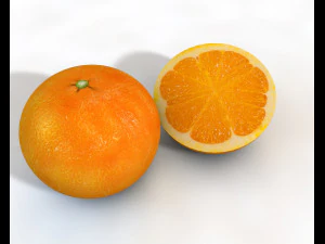 clementine citric 3D Model
