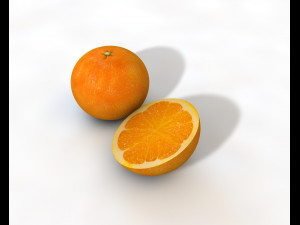 clementine citric Modelo 3D