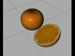clementine citric 3D Model
