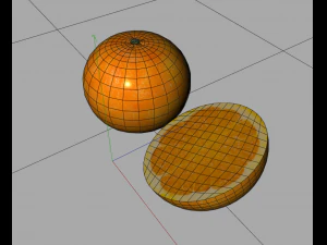 clementine citric 3D Model