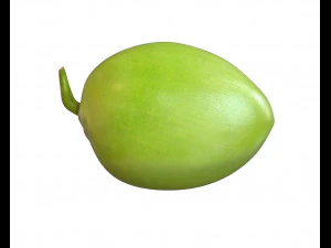 coco verde Modelo 3D