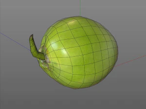 coco verde Modelo 3D