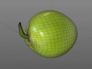 coco verde Modelo 3D
