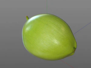 coco verde Modelo 3D