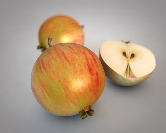 crab apple 3Dモデル .c4d .max .obj .3ds .fbx .stl .blend 