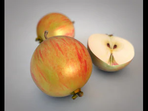 manzana silvestre Modelo 3D