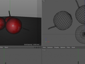 crane berry berries 3D 模型