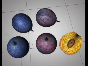 damson plum 3D Model
