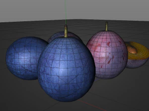 damson plum 3D Model