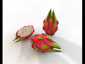 dragon fruit 3D Model