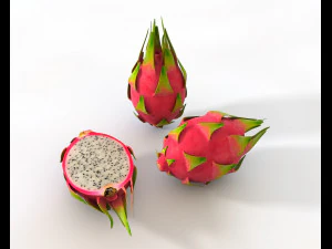 dragon fruit 3D Model
