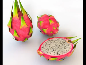 dragon fruit 3D Model