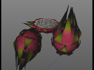 dragon fruit 3D Модель