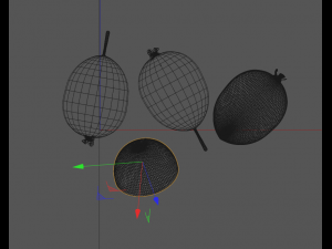 feijoa fruit Model 3D