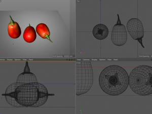 goji berry Model 3D