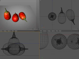 goji berry 3D Model