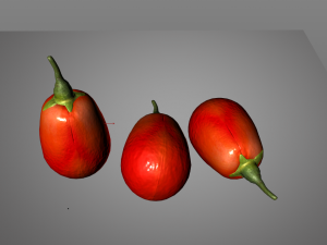 goji berry Model 3D