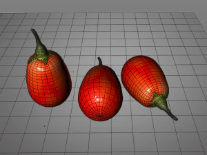 goji berry 3D Model
