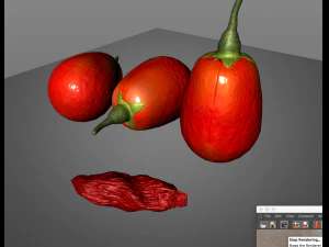 goji berry 3D Model