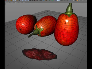 goji berry 3D Model