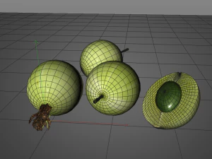 करौंदा 3D मॉडल