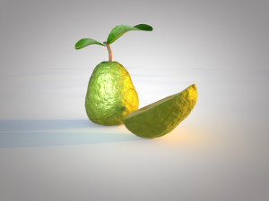 guava 3D 模型