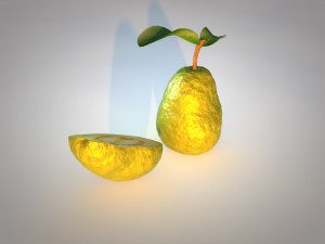 guava 3D 模型