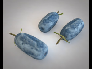 honey berry berries 3D Модель