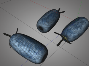 honey berry berries 3D Модель